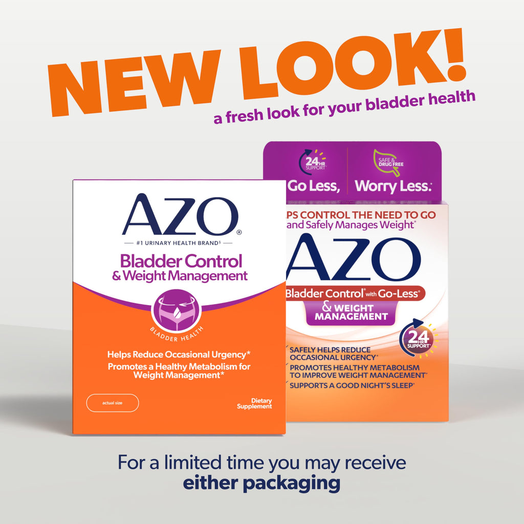 Bladder Control & Weight Management Supplement 48 Capsules E9256