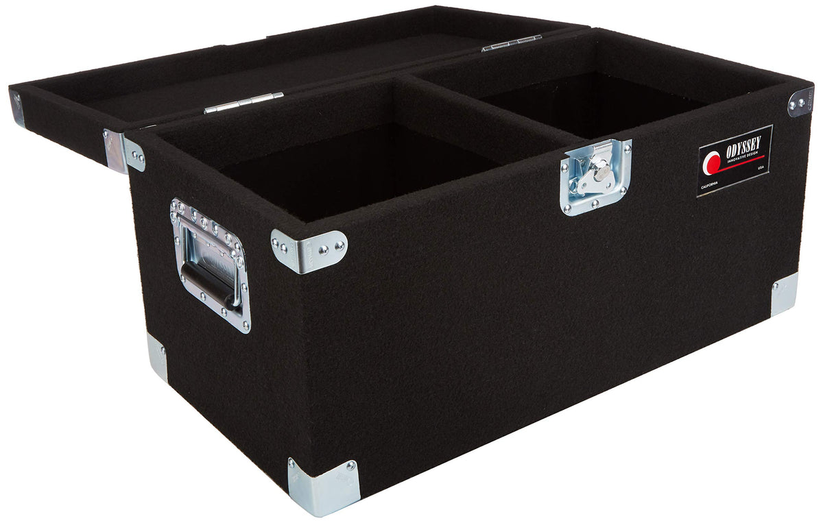 Carpeted LP Case with Recessed Hardware C41952