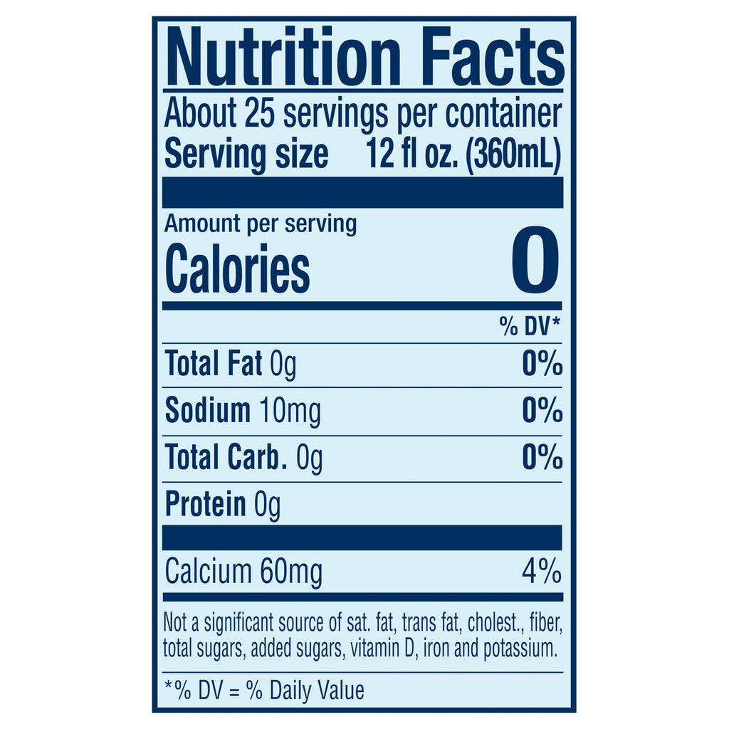 Sparkling Natural Mineral Water 750ml Glass Bottle E655