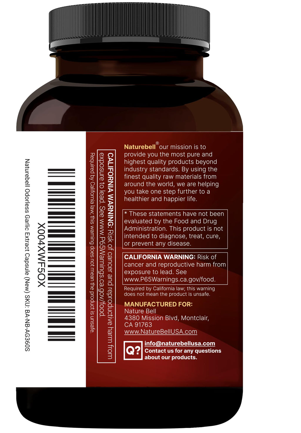 Aged Garlic Extract 1,000mg 360 Odorless Softgels N33019