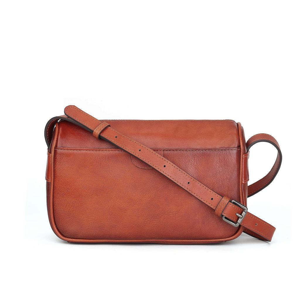 Genuine Leather Crossbody Bag O18645