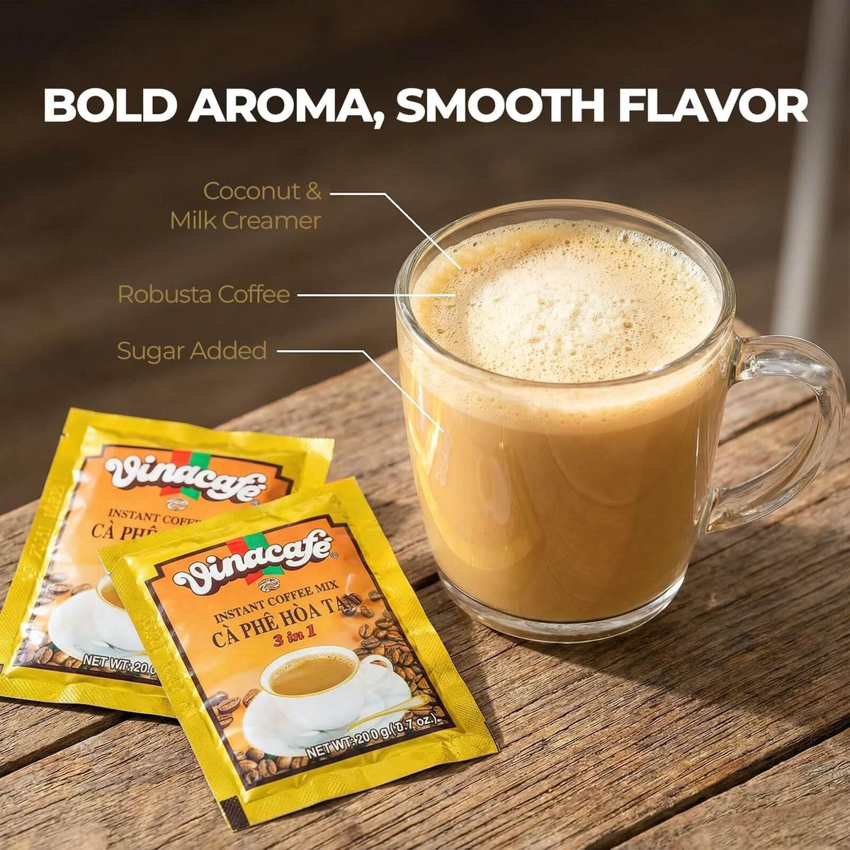 Instant Coffee Mix 3 in 1 U952410