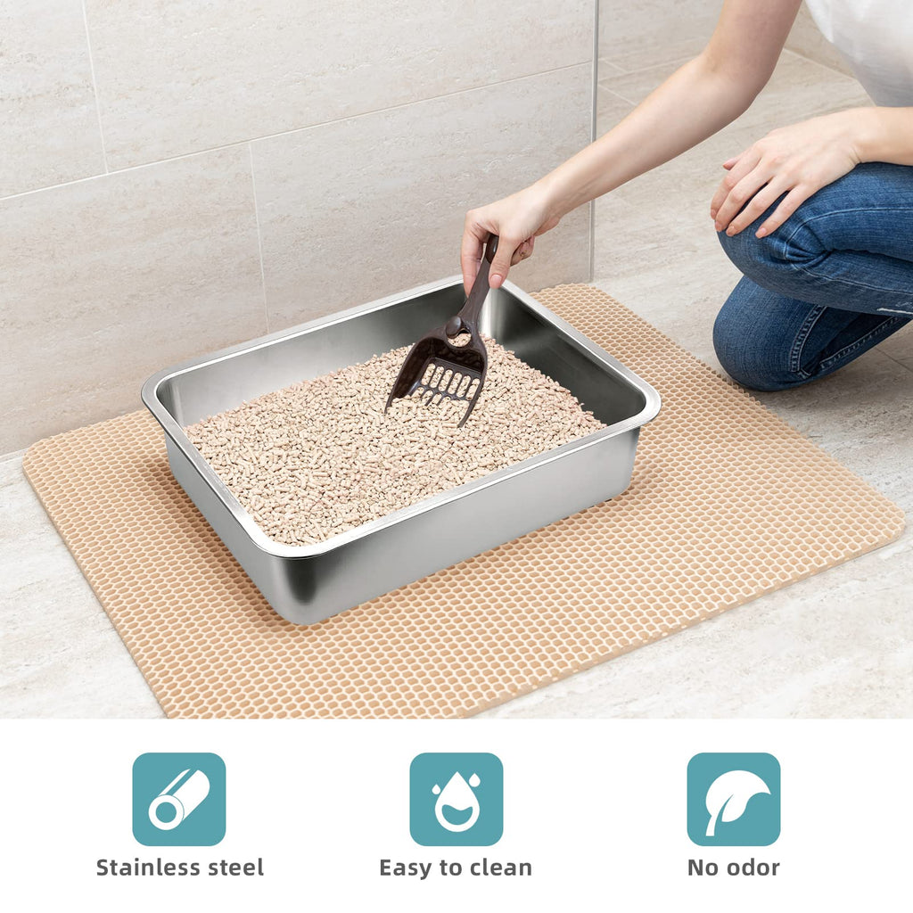 Stainless Steel Litter Box O56041