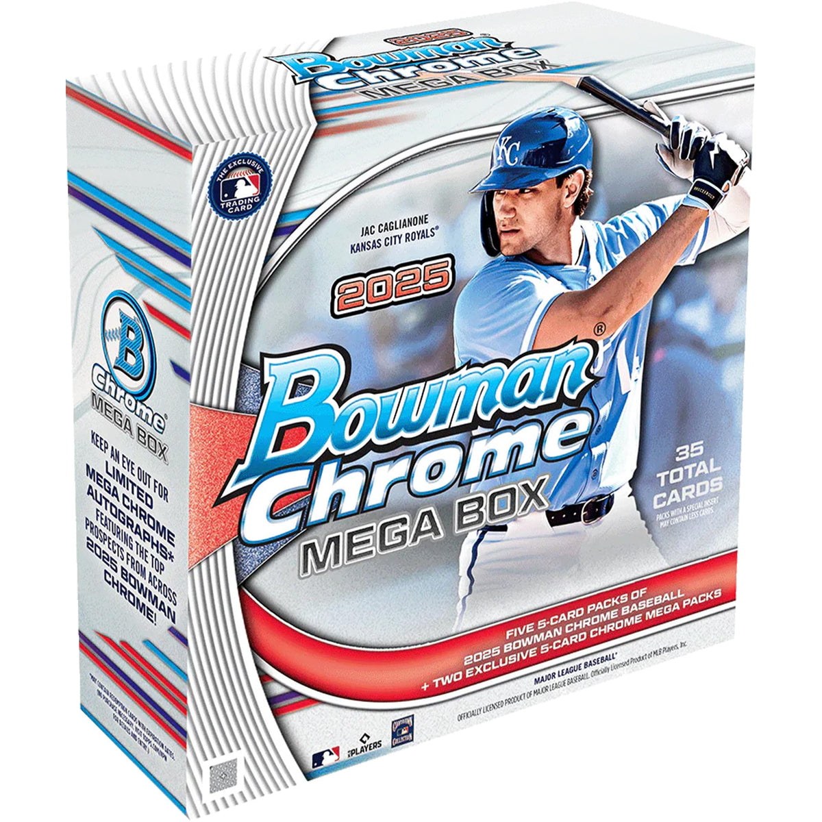 2025 Bowman Chrome Baseball Mega Box L237535