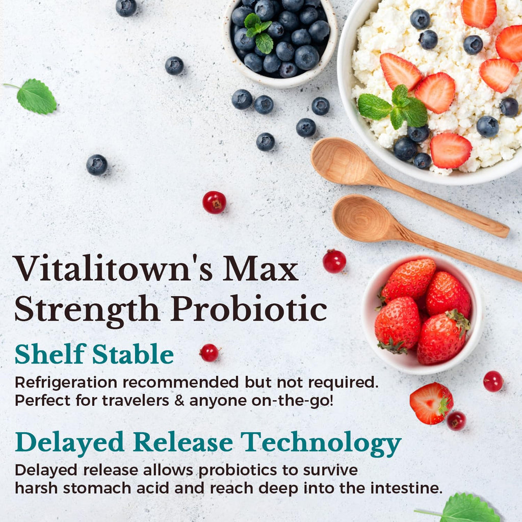 Probiotics 120 Billion CFUs 36 Strains with Prebiotics & Digestive Enzymes 30 Veg Caps T384361