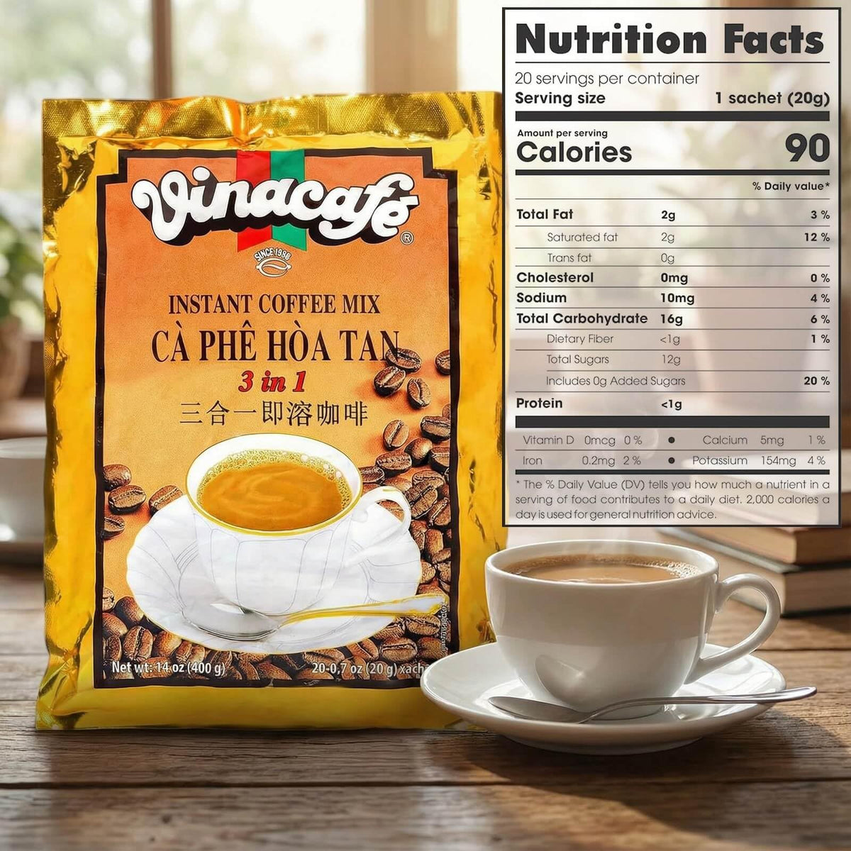 Instant Coffee Mix 3 in 1 U952410