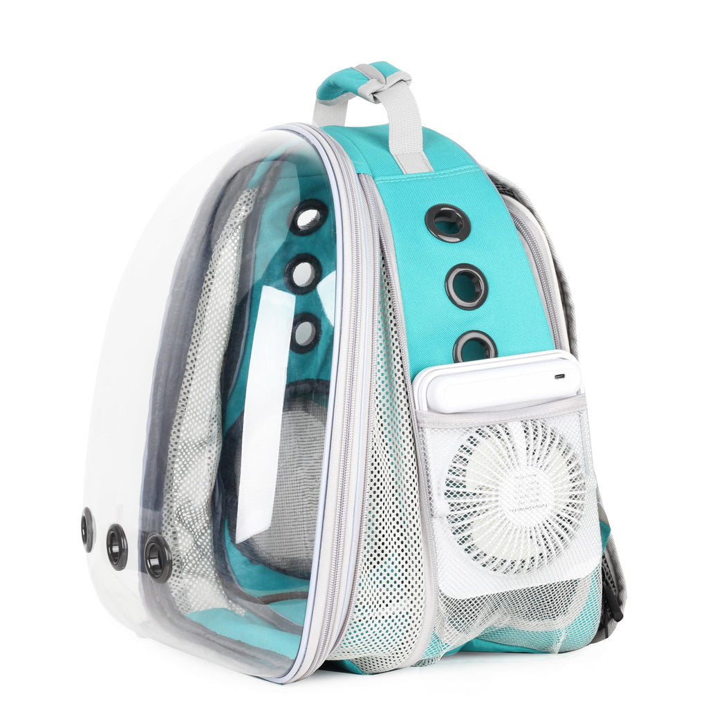 Expandable Cat Backpack with Mini Fan E731