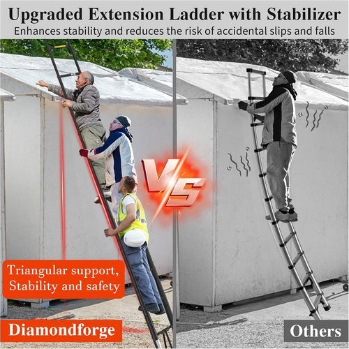 16.5 FT 330 Lbs Aluminum Telescoping Ladder G40427