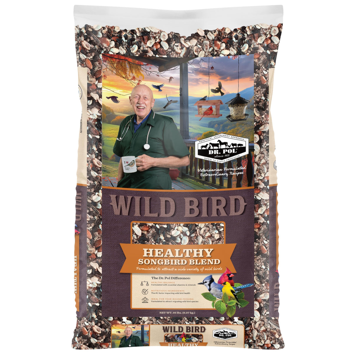 20 LB Wild Bird Seed P8658