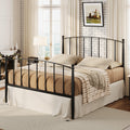 Full Size Black Metal Platform Bed Frame B99743