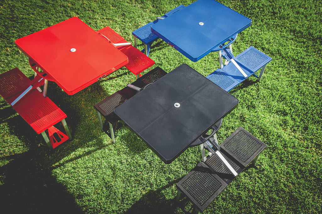 Portable Folding Picnic Table with Seats for 4 Z921283